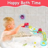 Qirptey - 46 piezas de juguetes de baño para niños pequeños, juguetes de ducha para bebés - B09XHJPX94