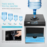VIVOHOME Electric 2 in 1 Countertop Ice Cube Maker con dispensador de agua Combo Machine 48lbs/Day - DIGVICE MX