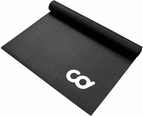 CyclingDeal - Alfombrilla para bicicleta de entrenamiento - Se adapta a Ergo Mag Fluid para ciclos de interior Stepper para bicicletas de interior Peloton - Alfombrillas gruesas para equipo de ejercicio - Suelo de gimnasio