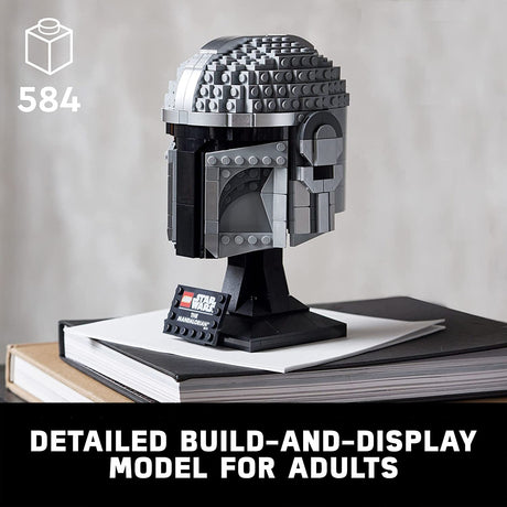 LEGO Star Wars The Mandalorian Helmet 75328  (584 piezas)
