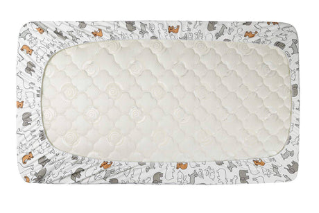 KNLPRUHK - Pack n Play Playard Juego de sábanas, 3 unidades, 100 % algodón de punto jersey, sábanas ajustables portátiles para minicuna, para bebé, niño, ultrasuave, elástico, lindo dinosaurio, elefante, león, caballo, koala - DIGVICE MX