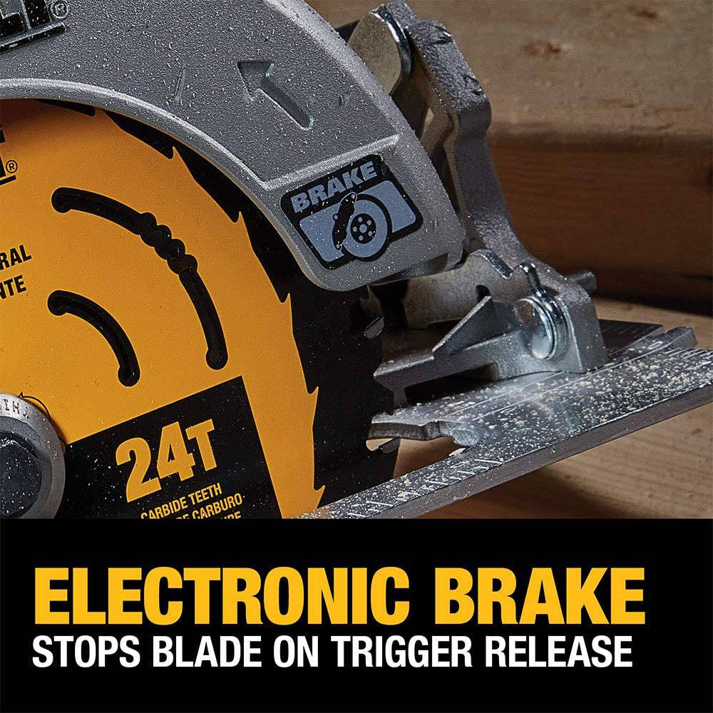 DEWALT FLEXVOLT ADVANTAGE 20V MAX* Sierra circular, 7-1/4 pulgadas, inalámbrica, solo herramienta (DCS573B) - DIGVICE MX