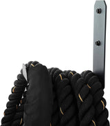 Hemacudy Gancho de Almacenamiento de Cuerda de Ejercicio, Soporte de Almacenamiento de Cuerda de Montaje en Pared para Cuerda de Ejercicio Cuerda de Batalla en Gimnasio en Casa o Gimnasio Comercial