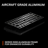 SteelSeries Apex Pro Mini Teclado mecánico para juegos – El teclado más rápido del mundo – Actuación ajustable – Factor de forma compacto del 60 % – RGB – Teclas PBT – USB-C