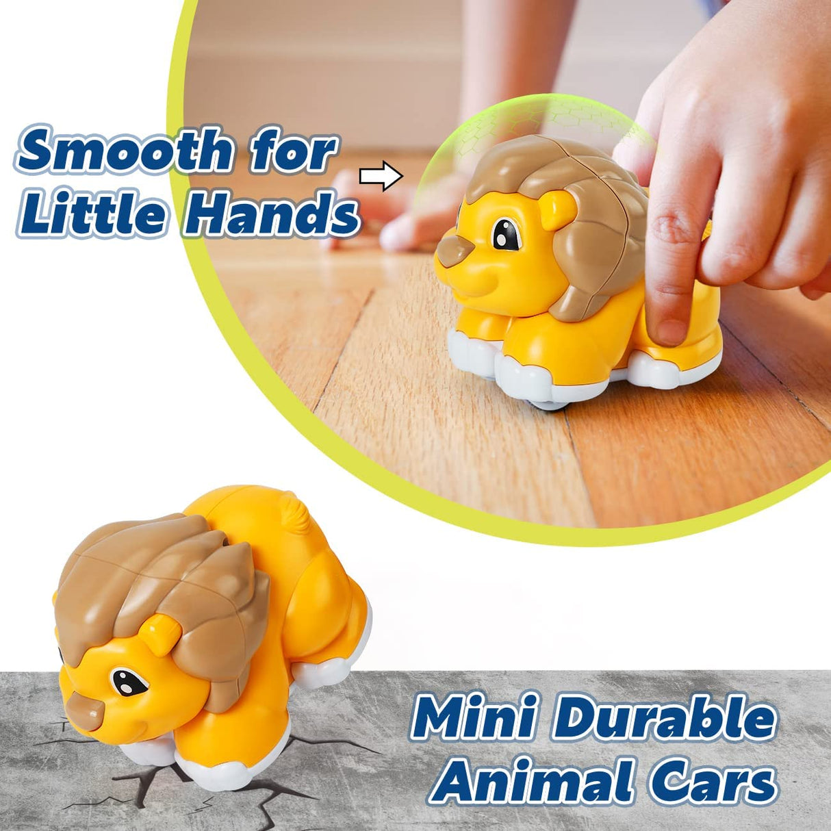 Kiddiworld Juguetes de coche de animales - B0B8YTLM3B