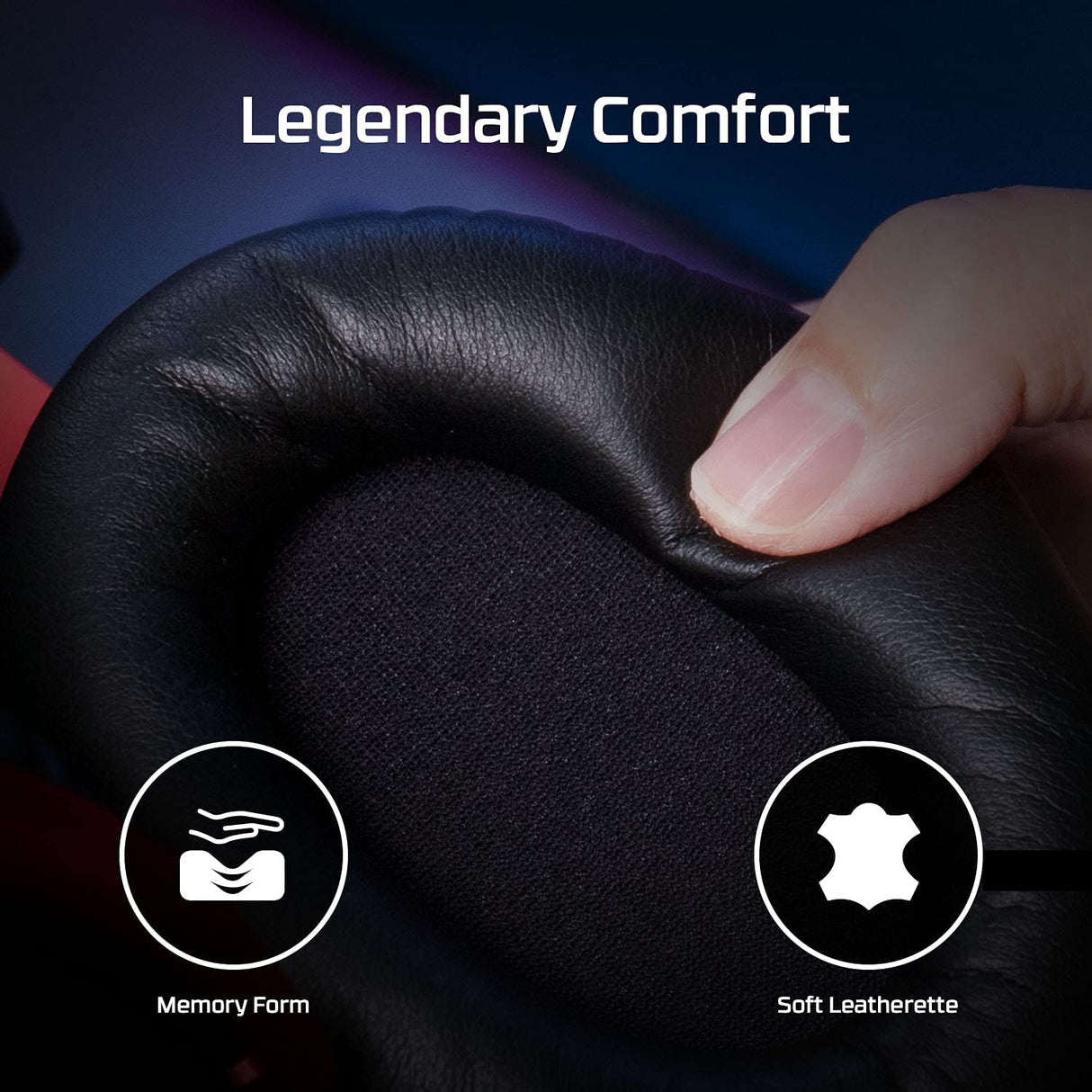 HyperX Cloud II - Auriculares para juegos, sonido envolvente 7.1, almohadillas de espuma viscoelástica, marco de aluminio duradero, micrófono desmontable, funciona con PC, PS5, PS4, Xbox Series X|S, Xbox One - Rojo