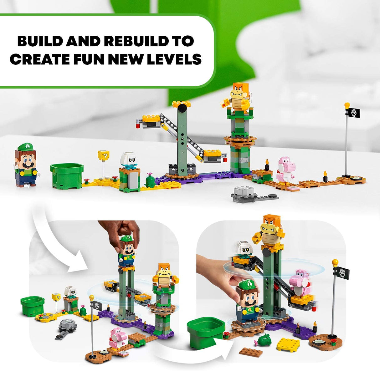 LEGO Super Mario Adventures with Luigi Starter Course 71387  (280 piezas)