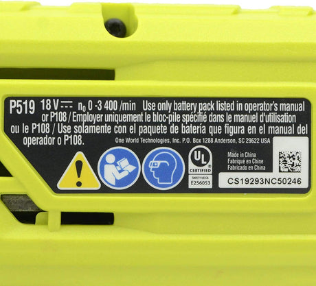 Sierra recíproca inalámbrica ONE+ de 18 voltios RYOBI (herramienta básica, P519) - DIGVICE MX