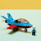 LEGO City Great Vehicles Stunt Plane 60323 Juego de juguetes de construcción para niños, niños y niñas a partir de 5 años (59 piezas)