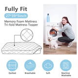 TILLYOU Cloudy Soft Pack and Play Sheet acolchado, transpirable grueso Play Yard Playpen Sheets, 39"x27"x5" Fit Mini/Portable Cb Mattress Pad Pack N Play Mattress Pad, gris carbón - DIGVICE MX