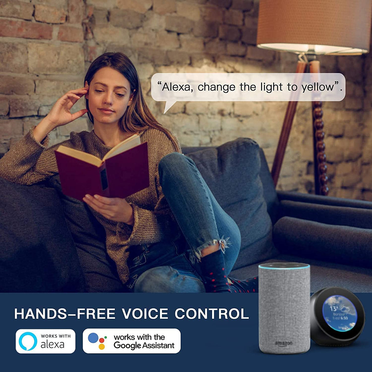 Treatlife Paquete de 4 bombillas inteligentes, 2,4 GHz sincronización de música que cambia de color, funciona con Alexa Google Home, A19 E26 bombilla LED regulable 9 W 800 lúmenes para decoración de fiestas, hogar inteligente, multicolor - DIGVICE MX