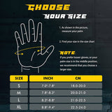 FREETOO - Guantes de entrenamiento, Protección completa de la palma, Ultra ventilados,  Guantes de levantamiento de pesas con almohadillas acolchadas y guantes de gimnasio con agarre de silicona Guantes de entrenamiento duraderos para ejercicio físico