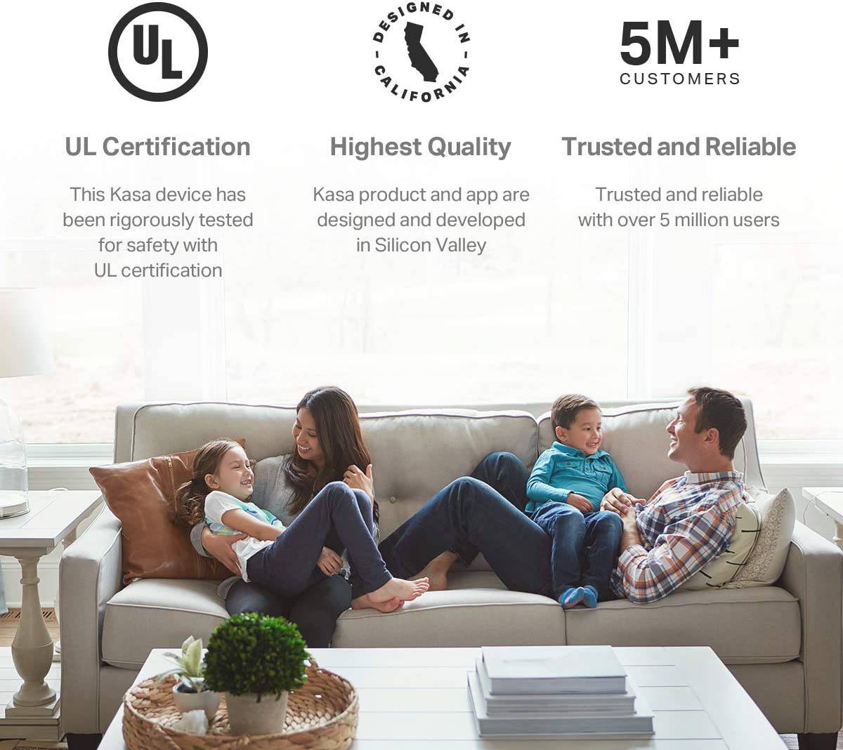 Kasa Smart Wi-Fi LED Bombilla, Filamento A19 E26 Bombilla inteligente, Blanco suave 2700K, Regulable, No requiere concentrador, Compatible con Alexa y Asistente de Google, Estilo antiguo vintage (KL50) - DIGVICE MX