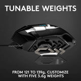 Logitech G502 SE Hero - Ratón para juegos RGB de alto rendimiento con 11 botones programables