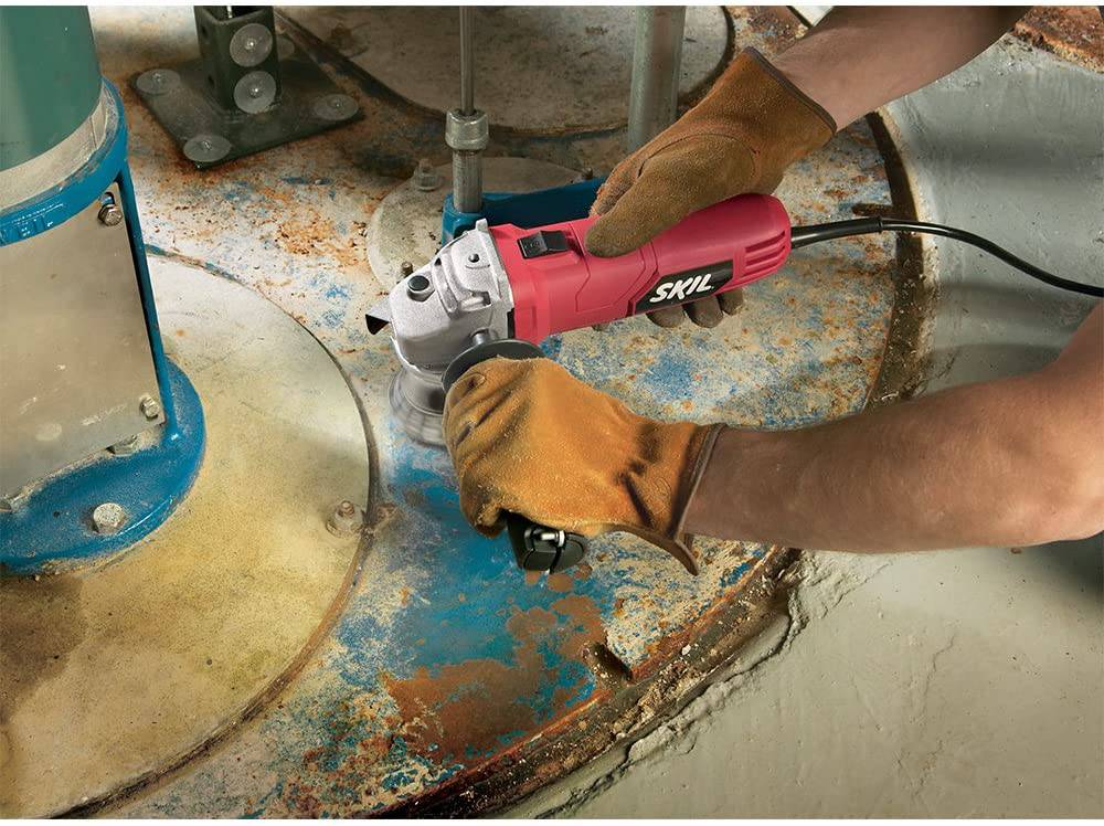 SKIL 9295-01 Amoladora angular de 6,0 amperios y 4-1/2 pulgadas - DIGVICE MX