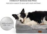 BEDSURE - Cama ortopédica para perro, perros medianas/grandes/extragrandes, sofá de espuma con funda extraíble lavable, forro impermeable y sofá inferior antideslizante - DIGVICE MX
