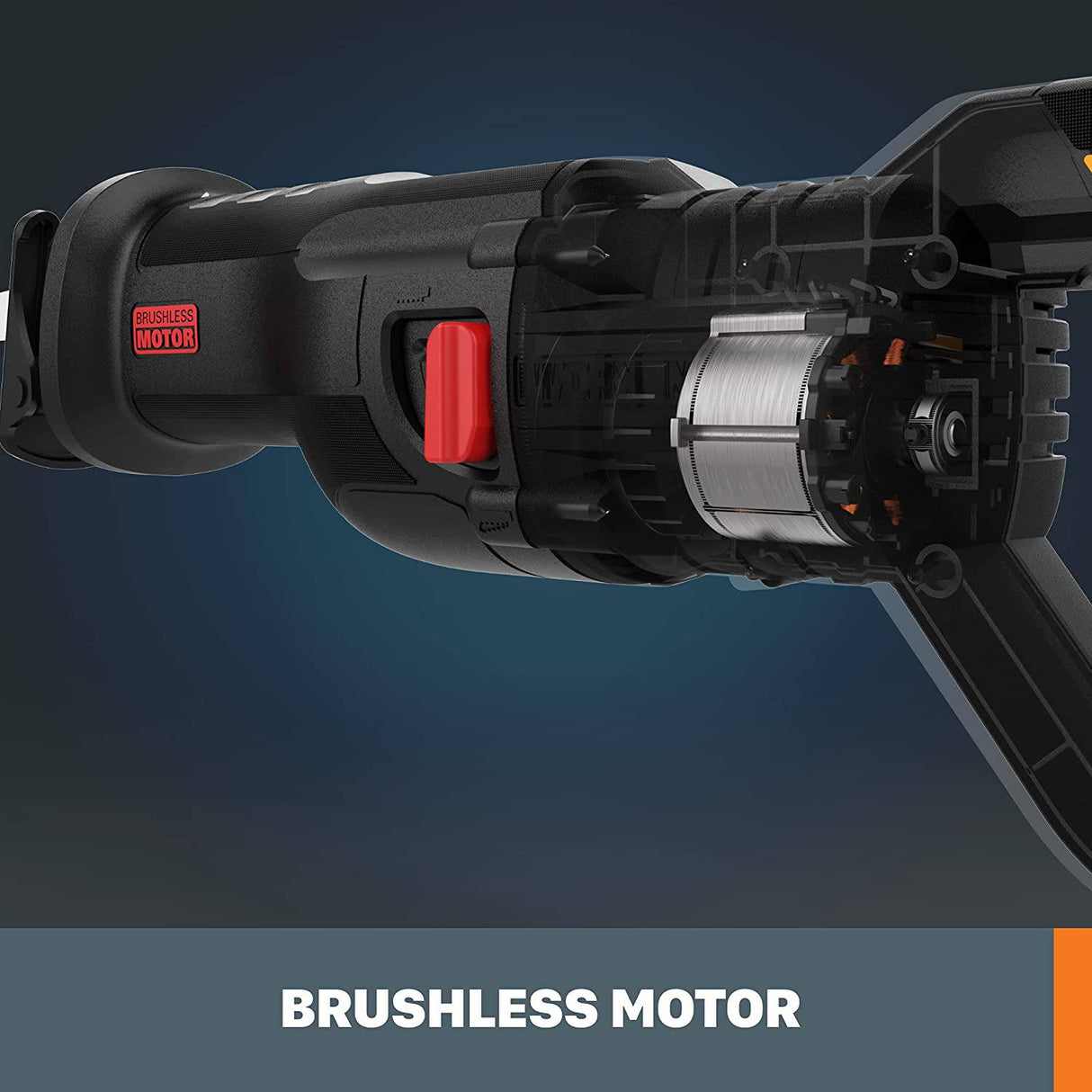 Worx Nitro WX516L 20V Power Share PRO 4.0Ah Sierra de sable inalámbrica con motor sin escobillas - DIGVICE MX