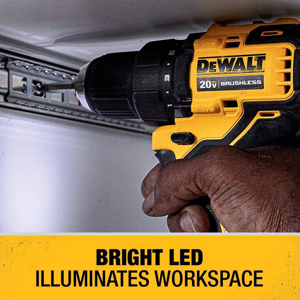 Dewalt Atomic 20V MAX. Taladro inalámbrico, 1/2 pulgada, solo herramienta (DCD708B). - DIGVICE MX