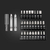 TODOCOPE Destornillador eléctrico 4 en 1 inalámbrico, 4V MAX 1500mAh Li-ion Destornillador inalámbrico recargable, con 4 accesorios multifunción y cargador - DIGVICE MX