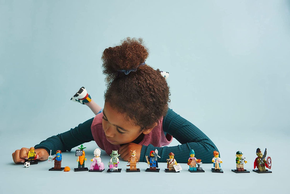 LEGO Minifigures Series 24 6-Pack 66733 Juego de juguetes de construcción para niños, niños y niñas a partir de 5 años