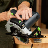 Sierra circular con cable GALAX PRO 12A 5500RPM con hoja de sierra circular de 7-1/4" y guía láser Profundidad máxima de corte 2.45" (90°), 1.81" (45°) para cortar madera y troncos - DIGVICE MX