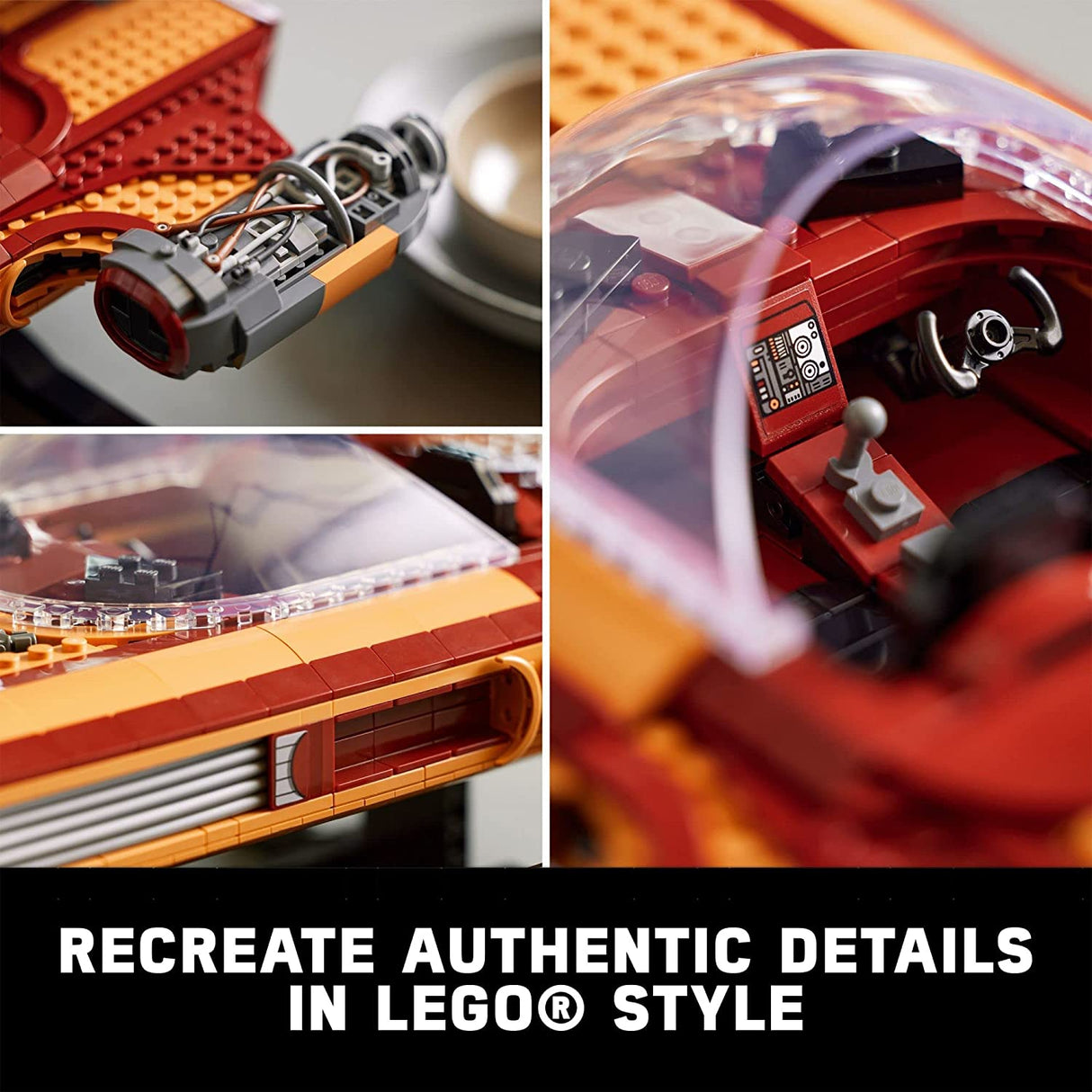 LEGO Star Wars Luke Skywalker's Landspeeder 75341  (1,890 piezas)