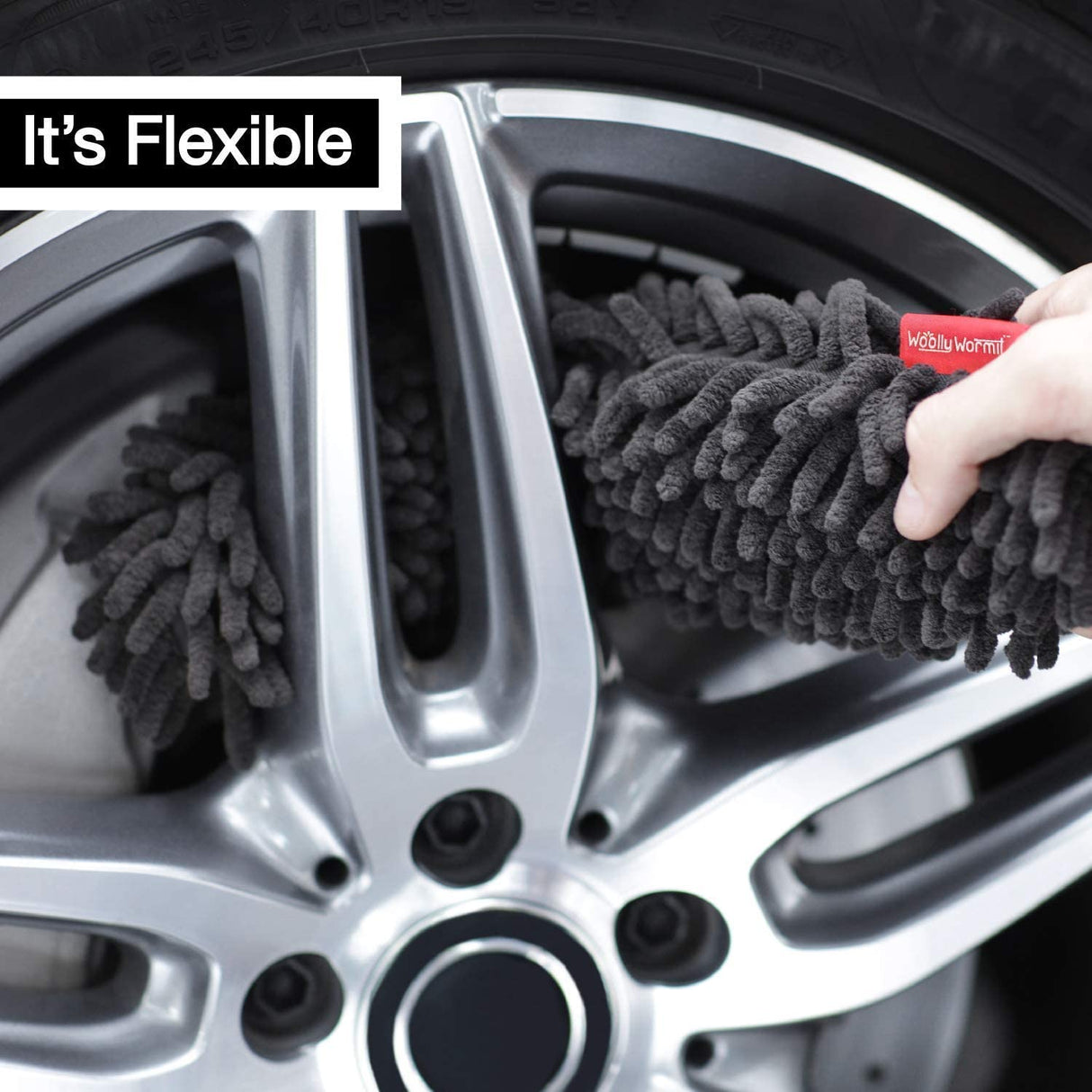 WOOLLYWORMIT Kit de detalles para cepillos de ruedas para autos - Kit de lavado de autos para tuercas de llanta y limpiador de ruedas - Kit de limpieza para autos - Suministros de limpieza para autos - Juego de cepillos para lavado de autos