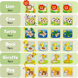 TOY Life Rompecabezas de madera para niños pequeños - ZS01004