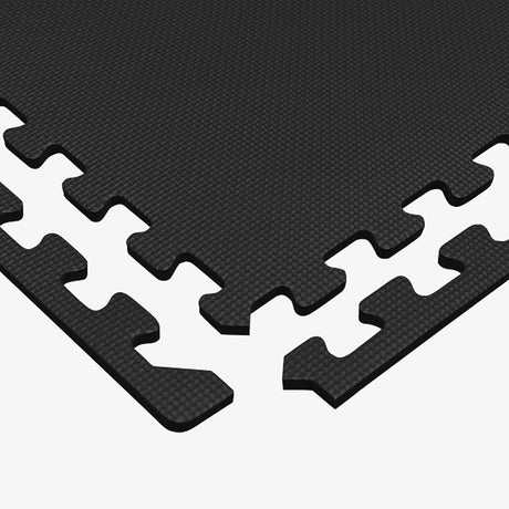 We Sell Mats - Tapetes ejercicio multiusos de 3/8 pulgadas de grosor con espuma EVA, azulejos entrelazados, antifatiga para el hogar o el gimnasio, 24 pulgadas x 24.     6 PZA