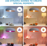 WiZ Connected 9ft Smart WiFi Color LightStrip Base Kit Plus Extension, 16 millones de colores, compatible con Alexa y Google Home Assistant, no requiere concentrador - DIGVICE MX