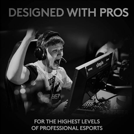 Logitech G PRO X SUPERLIGHT - Ratón inalámbrico para juegos, ultraligero, sensor HERO 25K, 25 600 DPI, 5 botones programables, batería de larga duración, compatible con PC/Mac - Blanco