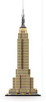 LEGO Architecture Empire State Building 21046 New York City Skyline Architecture Model Kit para adultos y niños, Build It Yourself Model Skyscraper (1767 piezas)