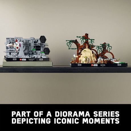 LEGO Star Wars Dagobah Jedi Training Diorama 75330 Juego de construcción para adultos (1000 piezas)