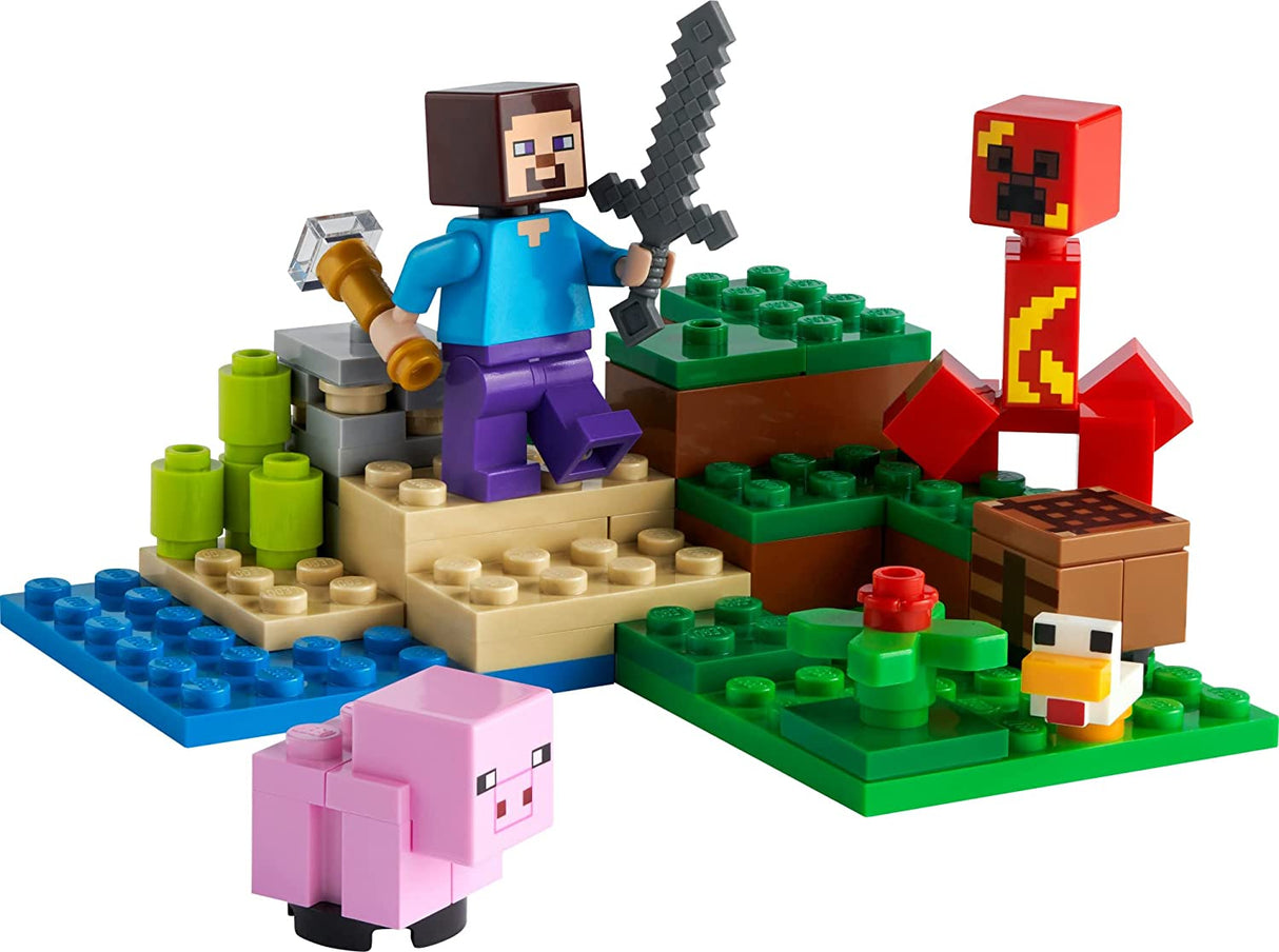 LEGO Minecraft The Creeper Ambush 21177  (72 piezas)