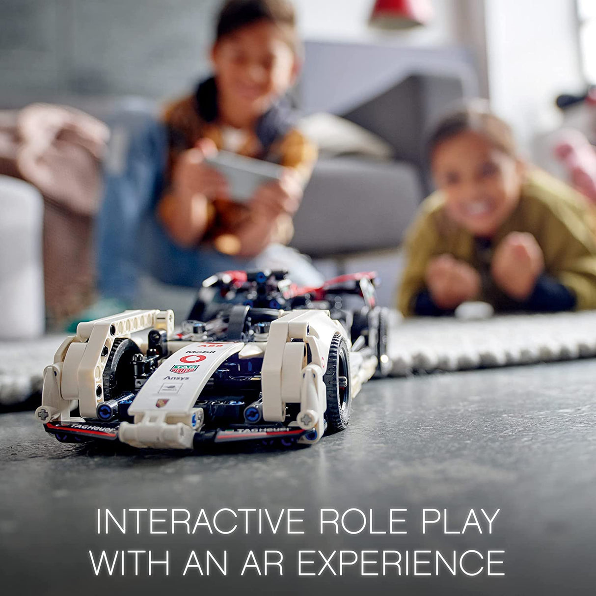 LEGO Technic Formula E Porsche 99X Electric 42137 Juego de juguetes de construcción para niños, niños y niñas a partir de 9 años (422 piezas)