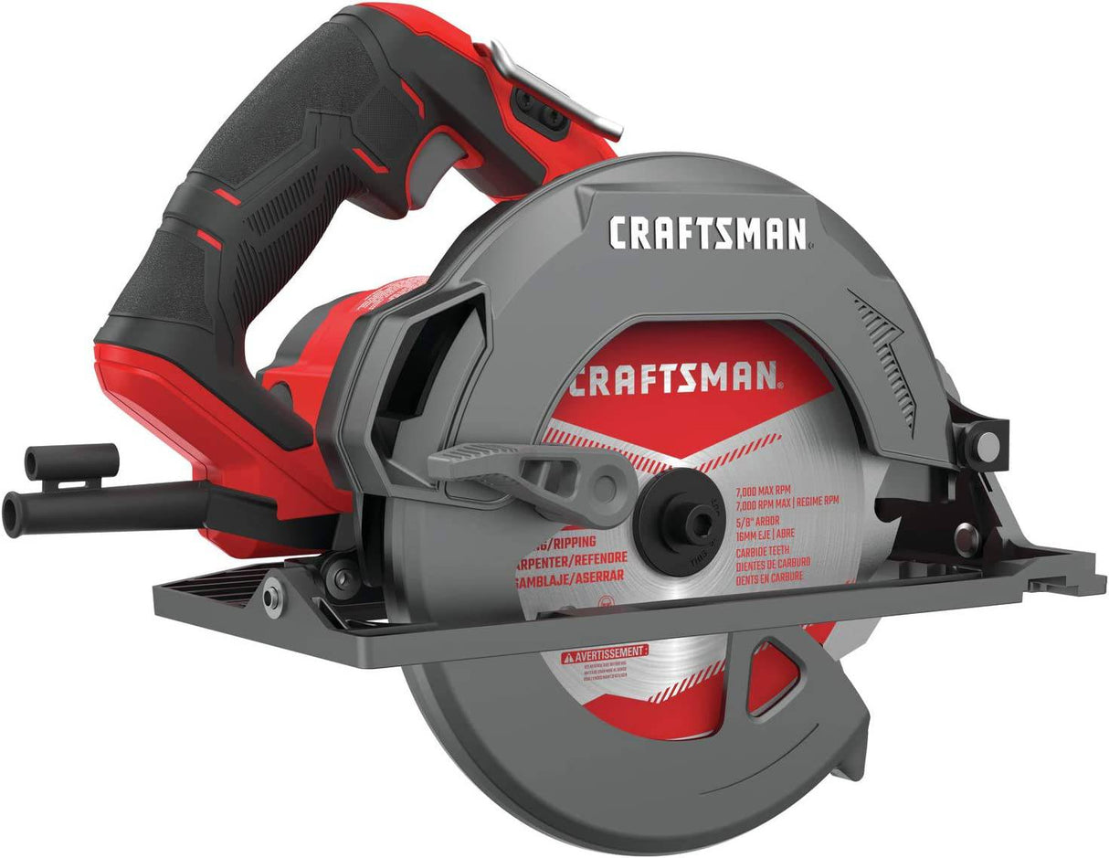 CRAFTSMAN Sierra circular de 7-1/4 pulgadas, 15 amperios (CMES510) - DIGVICE MX