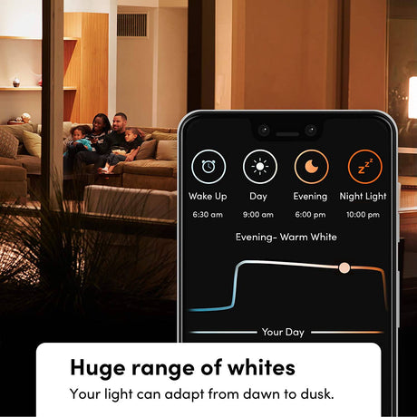 LIFX Color, A19 1100 lúmenes, bombilla LED inteligente Wi-Fi, miles de millones de colores y blancos, no requiere puente, funciona con Alexa, Hey Google, HomeKit y Siri multicolor (paquete de 2) - DIGVICE MX
