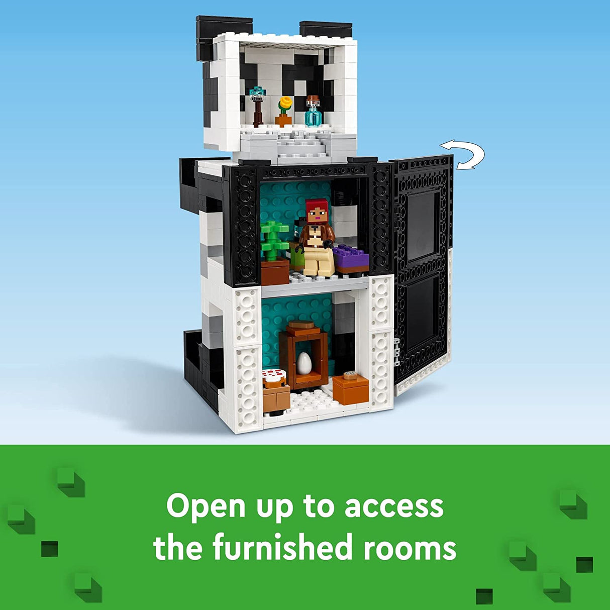 LEGO Minecraft The Panda Haven 21245  (553 piezas)