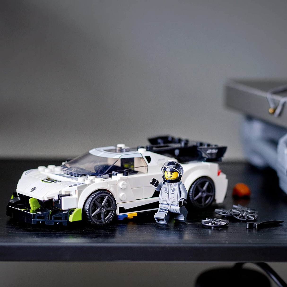LEGO Speed Champions Koenigsegg Jesko 76900 Juego de juguetes de construcción para niños, niños y niñas a partir de 7 años (280 piezas)