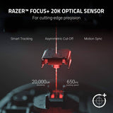 Razer Basilisk v2 - Ratón para juegos con cable: sensor óptico de 20 000 ppp, interruptor de mouse para juegos más rápido, iluminación Chroma RGB, 11 botones programables, negro clásico