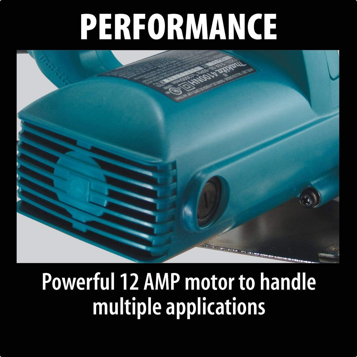 Makita 4100NHX1 Sierra para mampostería de 4-3/8", con hoja de diamante de 4" - DIGVICE MX