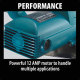 Makita 4100NHX1 Sierra para mampostería de 4-3/8", con hoja de diamante de 4" - DIGVICE MX