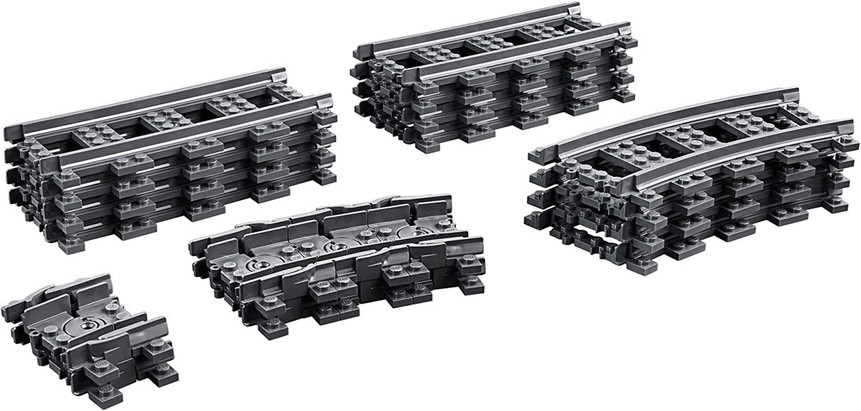 City Trains Tracks 60205  (20 piezas)