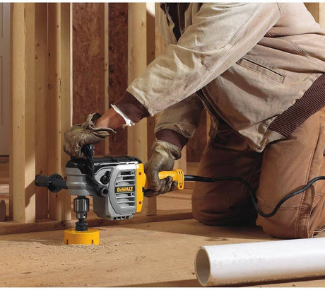 DEWALT Taladro eléctrico, perno y vigueta con embrague, 1/2 pulgada, velocidad variable reversible (DWD450) - DIGVICE MX