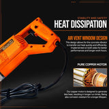 SuperHandy Herramienta eléctrica vibratoria para concreto, 13k VPM, eje de inmersión de manguera flexible de 4.9 pies, vibrador de cemento, portátil con cable eléctrico, motor 110VAC 1HP - Elimina burbujas de aire, nivela y mezcla concreto - DIGVICE MX