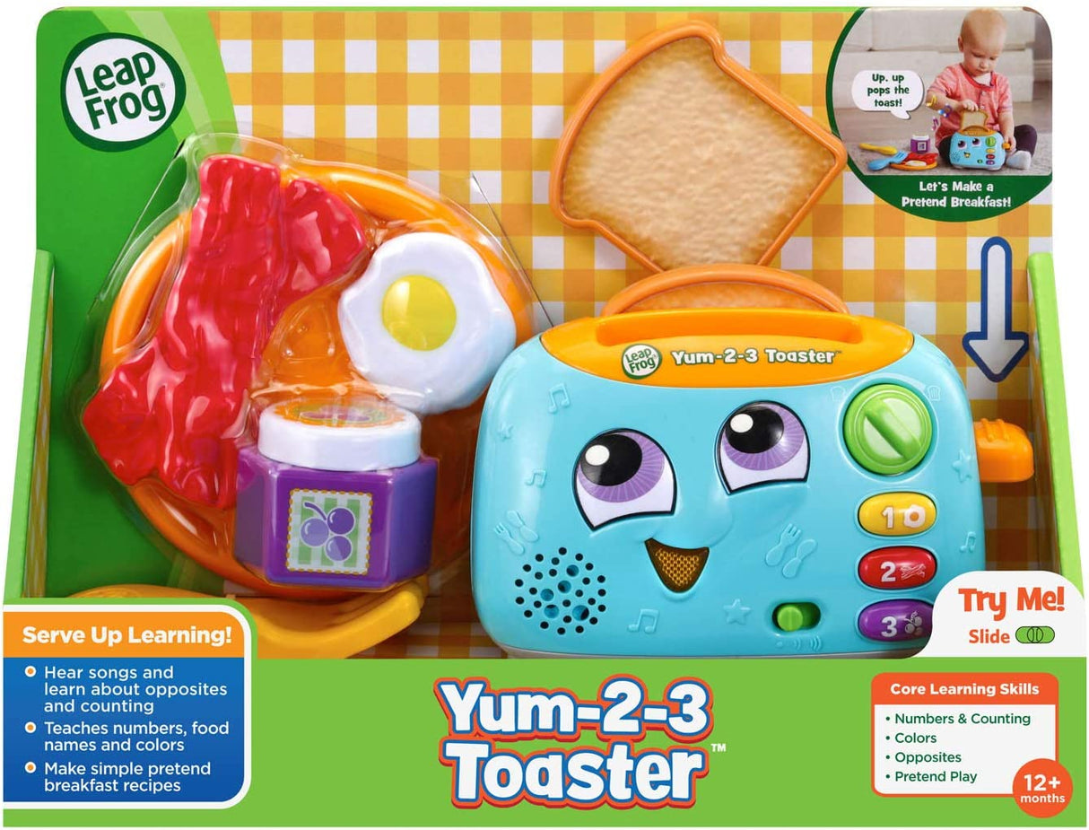 LeapFrog Tostadora Yum-2-3, verde azulado - 80-609800