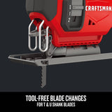 Kit de sierra caladora inalámbrica CRAFTSMAN V20* (CMCS600D1) - DIGVICE MX
