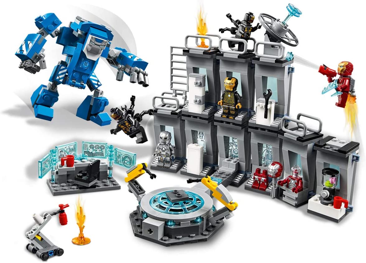 LEGO Marvel Avengers Iron Man Hall of Armor 76125 (524 piezas)