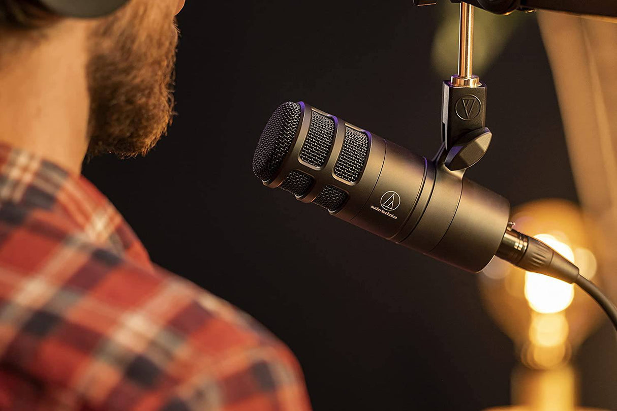 Audio-Technica AT2040 - Micrófono de podcast dinámico hipercardioide
