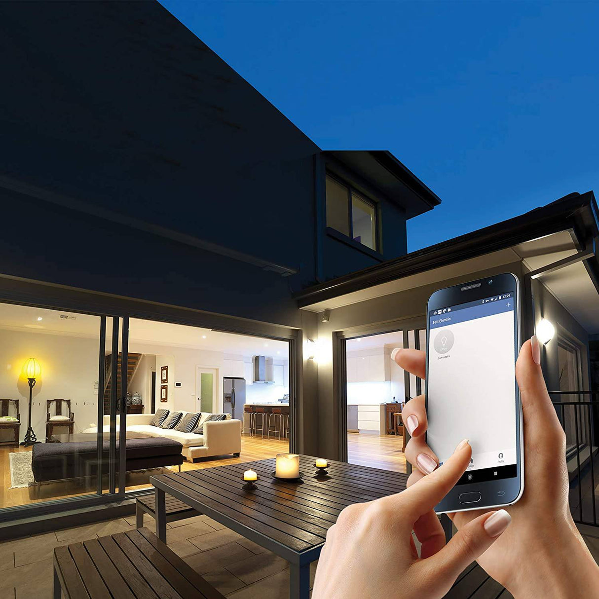 FEIT Electric Smart Wi-Fi LED que cambia de color, intensidad regulable, 60 W, paquete de 2, blanco - DIGVICE MX